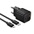 Сетевое зарядное устройство HOCO N64 Ingenious 1xUSB-C с Кабелем Type-C - Lightning, 20W, черный оптом Сетевое зарядное устройство HOCO N64 Ingenious 1xUSB-C с Кабелем Type-C - Lightning, 20W, черный