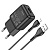 Сетевое зарядное устройство HOCO C96A 1xUSB с Кабелем USB - Lightning, 2.1A, черный