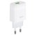 Сетевое зарядное устройство HOCO C72Q Glorious 1xUSB, 3.0A, 18W, белый