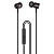Проводные наушники HOCO M42 Ice rhyme, Jack 3.5mm, 1.2 м, черный