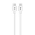 Кабель USB-C HOCO X23 Skilled Type-C - Type-C, 3A, 1 м, белый