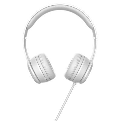 Проводные наушники HOCO W21 Graceful Charm, Jack 3.5mm, 1.2 м, серый