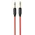 Аудиокабель HOCO UPA11 AUX Jack 3,5 (m) - Jack 3,5 (m), 1 м, красный+черный