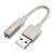 Переходник/Адаптер HOCO UPA32D Clever USB (m) - Jack 3,5 (f), 15 см, золотой оптом Переходник/Адаптер HOCO UPA32D Clever USB (m) - Jack 3,5 (f), 15 см, золотой