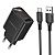 Сетевое зарядное устройство BOROFONE BA95A Ilustre  1xUSB с Кабелем USB - Type-C, 18W, черный