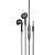 Проводные наушники HOCO M92 Plumelet, Jack 3.5mm, 1.2 м, черный