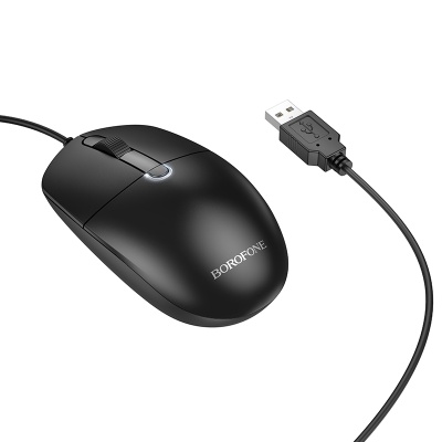 Мышь беспроводная BOROFONE BG17 Morning, Bluetooth, черный