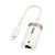 Переходник/Адаптер HOCO UA41A Crystal Lightning (m) - RJ45 (f), 15 см, белый оптом Переходник/Адаптер HOCO UA41A Crystal Lightning (m) - RJ45 (f), 15 см, белый