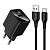 Сетевое зарядное устройство HOCO CS81A Excellent 1xUSB с Кабелем USB - Type-C, 18W, черный оптом Сетевое зарядное устройство HOCO CS81A Excellent 1xUSB с Кабелем USB - Type-C, 18W, черный