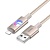Кабель USB HOCO U144 Charging USB - Lightning, 2.4А, 1.2 м, золотой