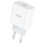 Сетевое зарядное устройство HOCO C76A Plus Speed 1xUSB-C, 3A, 20W, белый