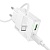 Сетевое зарядное устройство HOCO C142A Direct 1xUSB + 1xUSB-C с Кабелем Type-C - Type-C, 3A, 20W, белый оптом Сетевое зарядное устройство HOCO C142A Direct 1xUSB + 1xUSB-C с Кабелем Type-C - Type-C, 3A, 20W, белый