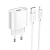 Сетевое зарядное устройство HOCO C109A Fighter 1xUSB с Кабелем USB - Lightning, 2.1A, 10.5W, белый оптом Сетевое зарядное устройство HOCO C109A Fighter 1xUSB с Кабелем USB - Lightning, 2.1A, 10.5W, белый