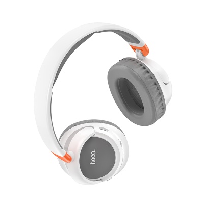 Беспроводные наушники накладные HOCO W43 Adventure, Bluetooth, белый
