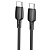 Кабель USB-C BOROFONE BX93 Super power Type-C - Type-C, 3A, 60W, 1 м, черный