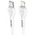 Кабель USB-C HOCO X55 Trendy Type-C - Lightning, 3A, 1 м, белый
