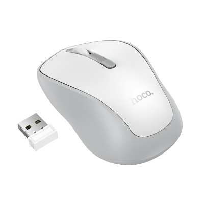 Мышь беспроводная HOCO GM41 Exciting, Bluetooth, белый