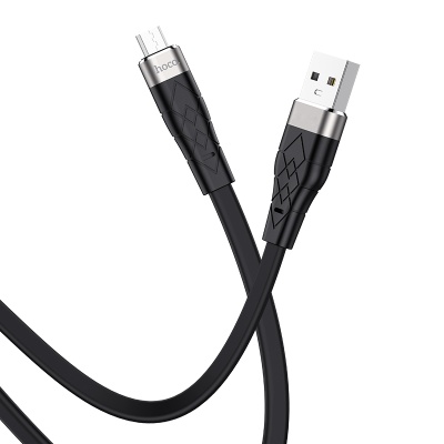 Кабель USB HOCO X53 Angel USB - MicroUSB, 2.4А, 1 м, черный