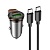 Автомобильное зарядное устройство HOCO NZ16A Rigorous, 1xUSB + 1xUSB-C с Кабелем Type-C - Type-C, 43W, серый металлик оптом Автомобильное зарядное устройство HOCO NZ16A Rigorous, 1xUSB + 1xUSB-C с Кабелем Type-C - Type-C, 43W, серый металлик