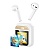 Беспроводные наушники TWS HOCO EW86 Cut, Bluetooth 5.4, белый оптом Беспроводные наушники TWS HOCO EW86 Cut, Bluetooth 5.4, белый