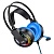 Проводные наушники HOCO W105 Joyful, USB+Jack 3.5mm, 2 м, синий