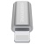 Переходник/Адаптер BOROFONE BV5 Lightning (m) - MicroUSB (f), серебристый