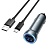 Автомобильное зарядное устройство HOCO Z54 Prosperous, 2xUSB с Кабелем USB - Type-C, 3.1A, 15.5W, серый металлик оптом Автомобильное зарядное устройство HOCO Z54 Prosperous, 2xUSB с Кабелем USB - Type-C, 3.1A, 15.5W, серый металлик
