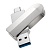 USB флеш-накопитель HOCO UD10 Wise, USB 3.0/Type-C, 16GB, серебристый