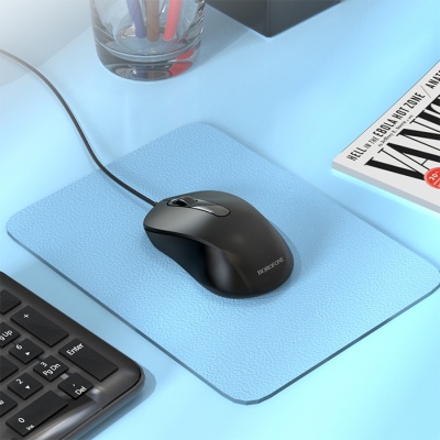 Мышь проводная BOROFONE BG4 Business, USB, черный