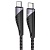 Кабель USB-C HOCO U95 Freeway Type-C - Type-C, 60W, 1.5 м, черный