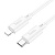 Кабель USB-C HOCO X88 Gratified Type-C - Lightning, 20W, 2 м, белый