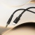 Аудиокабель BOROFONE BL25A Nice AUX Jack 3,5 (m) - Lightning (m), 1 м, черный