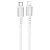 Кабель USB-C HOCO X85 Strength Type-C - Lightning, 20W, 1 м, белый