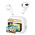 Беспроводные наушники TWS HOCO EW87 Gata, Bluetooth 5.4, белый оптом Беспроводные наушники TWS HOCO EW87 Gata, Bluetooth 5.4, белый