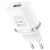Сетевое зарядное устройство HOCO C12Q Smart 1xUSB, 3A, 18W, белый