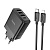 Сетевое зарядное устройство HOCO C127A Intelligent 3xUSB + 1xUSB-C с Кабелем Type-C - Lightning, 45W, черный оптом Сетевое зарядное устройство HOCO C127A Intelligent 3xUSB + 1xUSB-C с Кабелем Type-C - Lightning, 45W, черный