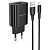 Сетевое зарядное устройство BOROFONE BN1 Innovative 1xUSB с Кабелем USB - Micro, 2.1A, 10W, черный