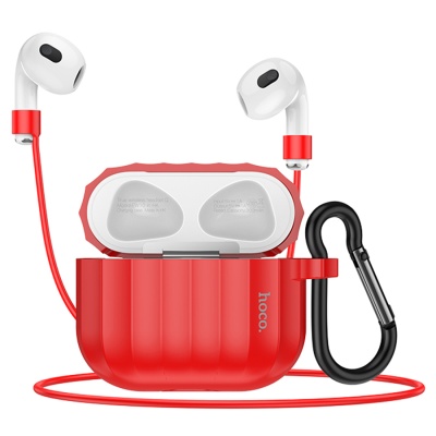 Чехол HOCO WB22 Glory Series для AirPods 3, красный