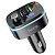 Автомобильное зарядное устройство с FM-Трансмиттер HOCO E62 Fast, 2xUSB + 1xUSB-C, 18W, черный