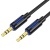 Аудиокабель BOROFONE BL20 True sound AUX Jack 3,5 (m) - Jack 3,5 (m), 1 м, черный