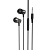 Проводные наушники BOROFONE BM66 New sound, Jack 3.5mm, 1.2 м, серый металлик