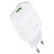 Сетевое зарядное устройство HOCO C72Q Glorious 1xUSB, 3.0A, 18W, белый