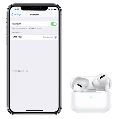 Беспроводные наушники TWS HOCO EW05 Plus, Bluetooth, белый