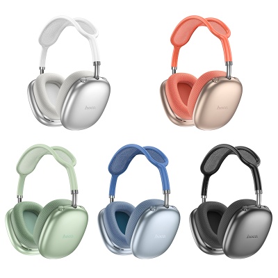 Беспроводные наушники накладные HOCO W55 Pleasing, Bluetooth, розовый