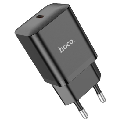 Сетевое зарядное устройство HOCO N27 Innovative 1xUSB-C, 20W, черный