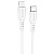 Кабель USB-C BOROFONE BX51 Triumph Type-C - Lightning, 2.4А, 1 м, белый