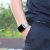 Защитное стекло HOCO Tempered Glass для Apple Watch 4, Full Glue 3D, 0.15mm, 40mm, прозрачный+черная рамка