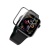 Защитное стекло HOCO Tempered Glass для Apple Watch 4, Full Glue 3D, 0.15mm, 40mm, прозрачный+черная рамка