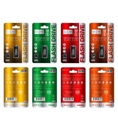 USB флеш-накопитель HOCO UD5 Wisdom, USB 3.0, 128GB, серебристый