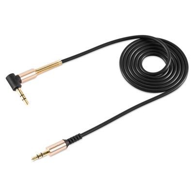 Аудиокабель HOCO UPA02 AUX Jack 3,5 (m) - Jack 3,5 (m), 1 м, черный